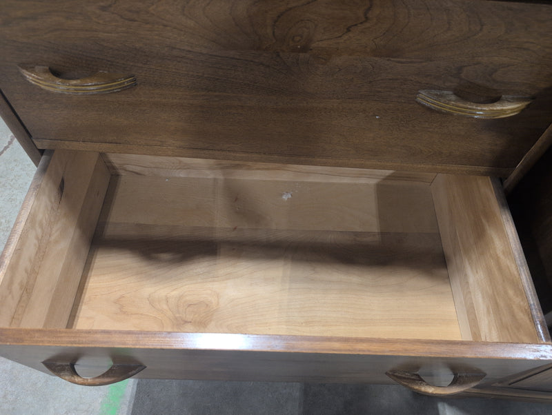 Waterfall Style Wood Dresser