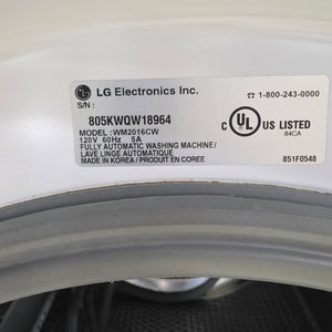 White LG Washing Machine