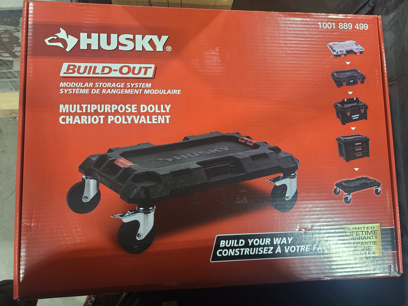 Husky Build-Out Modular Storage Multipurpose Dolly