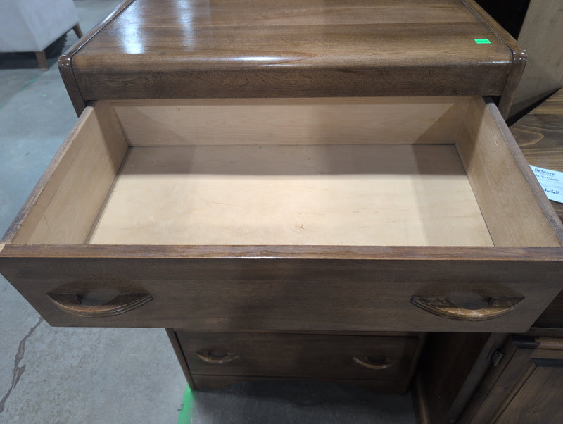 Waterfall Style Wood Dresser