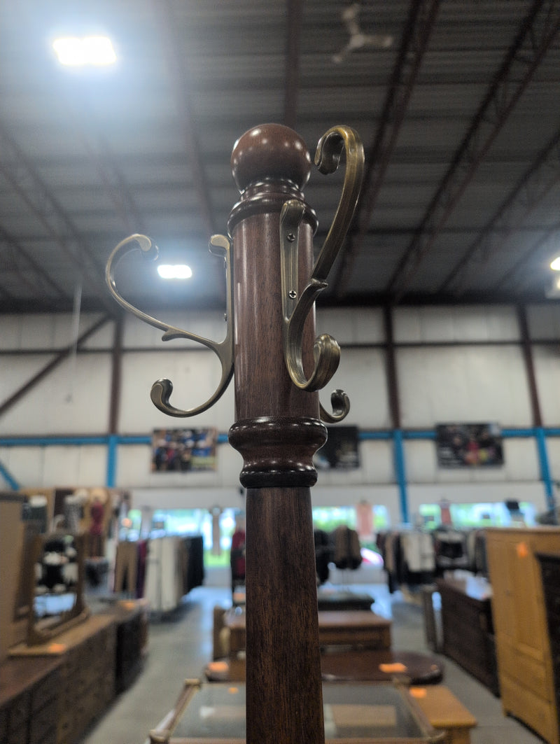Freestanding Wooden Coat Rack
