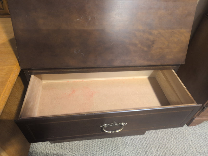 Dark Brown Secretary's Desk