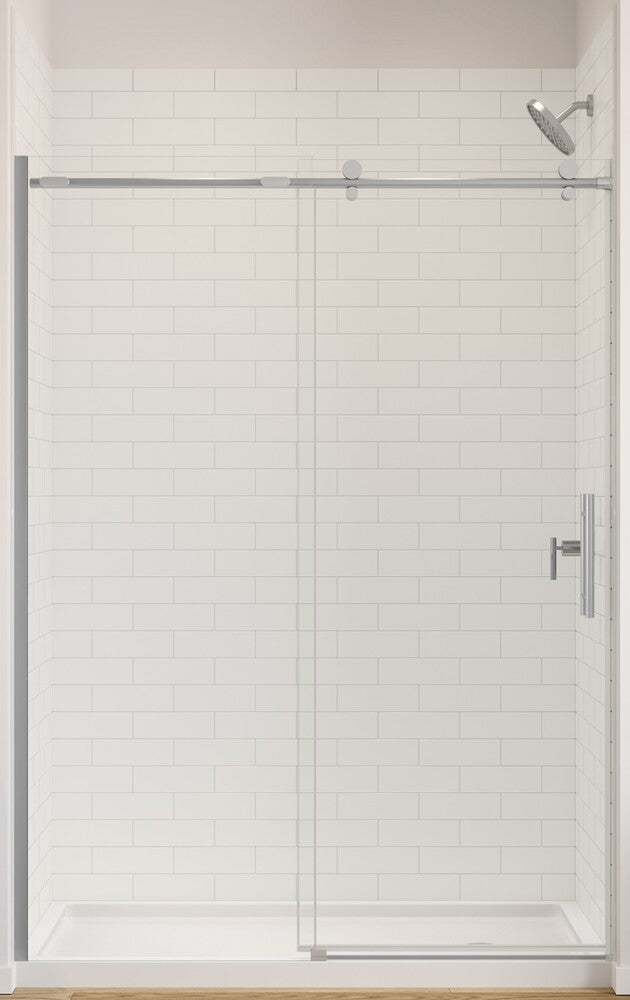 Glacier Bay Zurich 60 in. x 32 in. Single Threshold Right Drain Shower Base in White