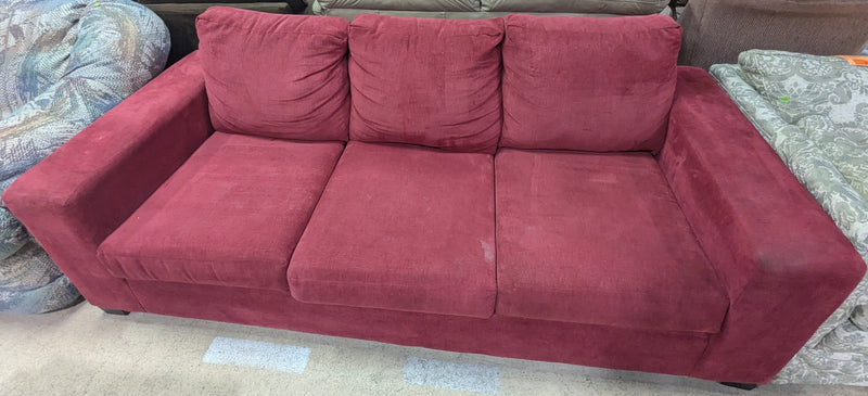Red 3-Seater Couch