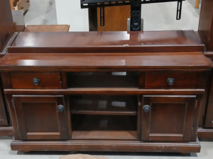 Dark Wooden Entertainment Unit