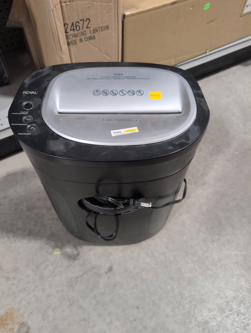 Royal 1212X 12 Sheet Crosscut Shredder