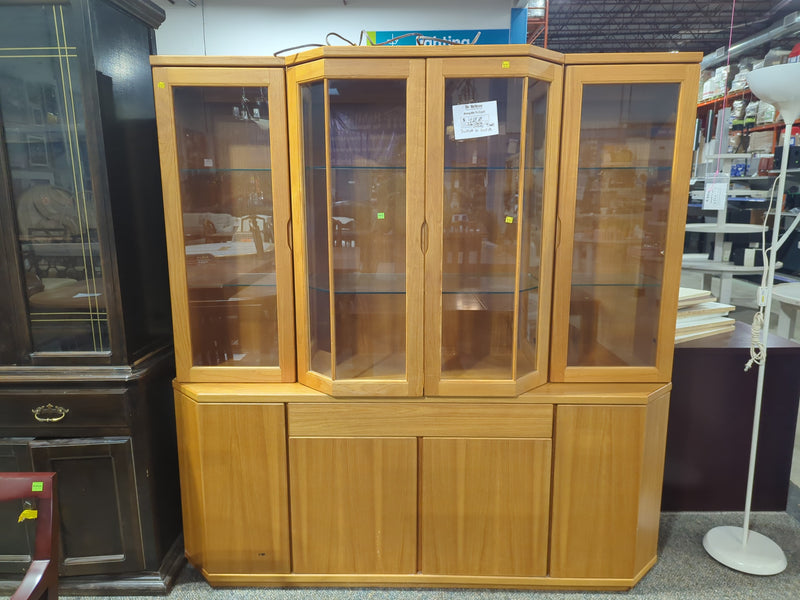 Vintage Teak Buffet & Hutch