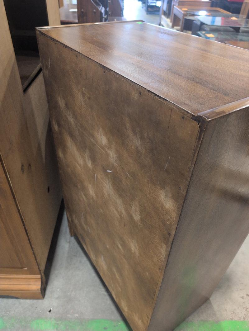 Waterfall Style Wood Dresser