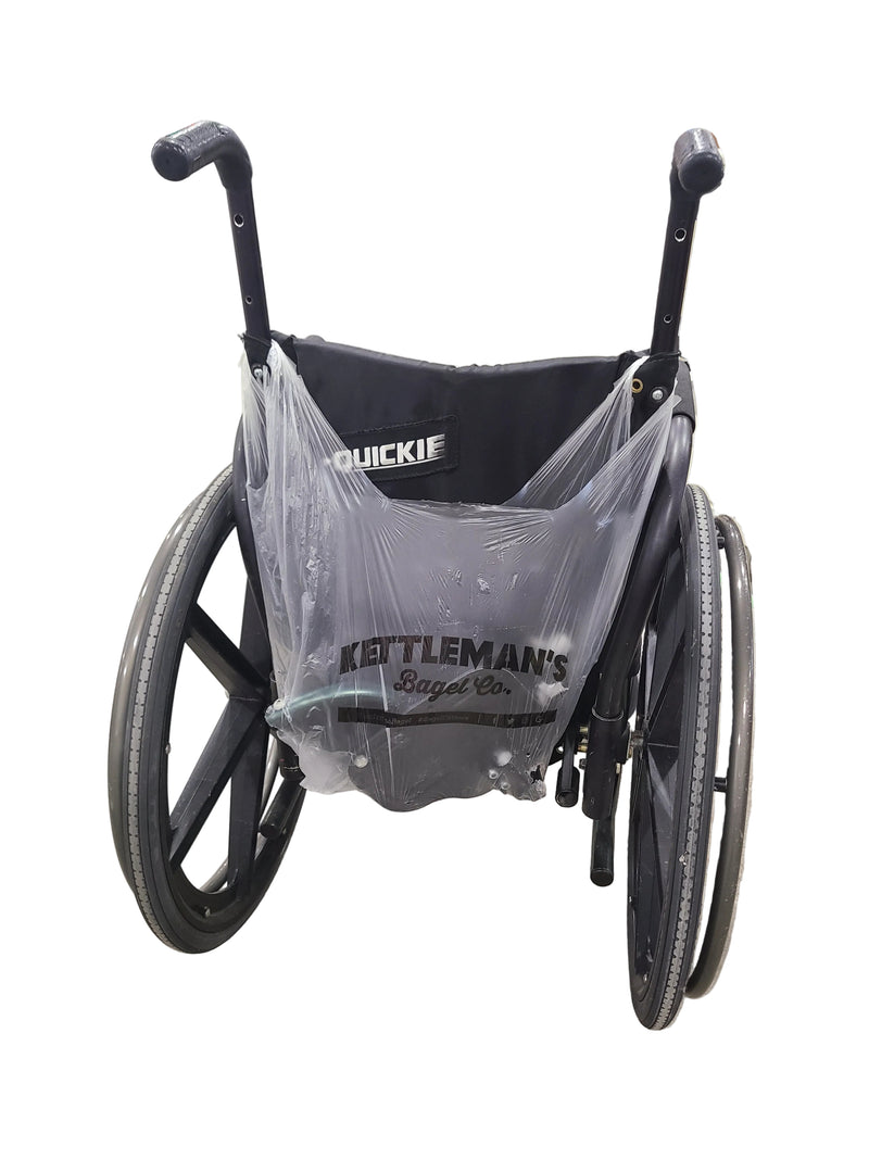Quickie Lightweight Manual Wheelchair – Dark Green Frame & Black Upholstery
