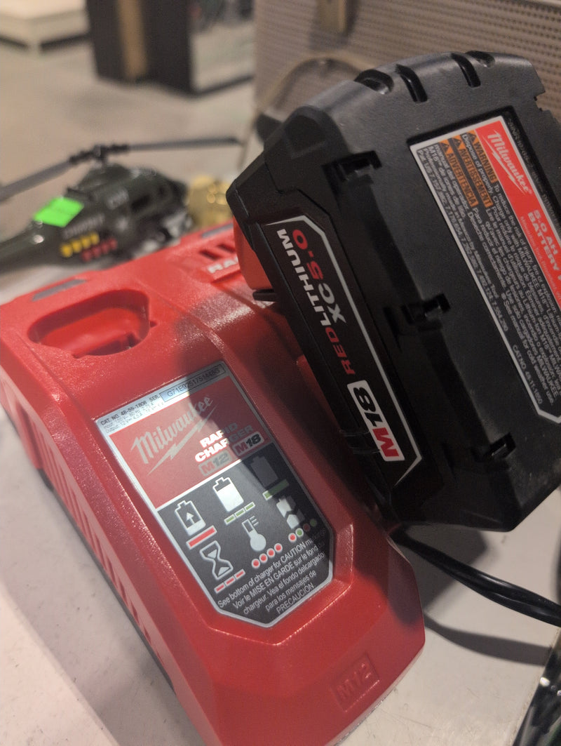 Milwaukee 16" Chainsaw with Charger and Battery