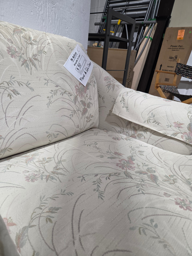 Delicate Floral Armchair