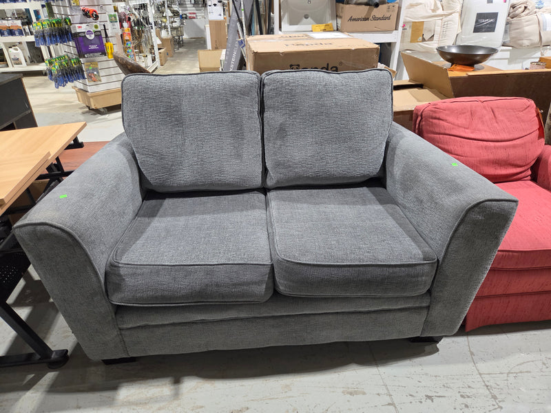Modern Grey Loveseat