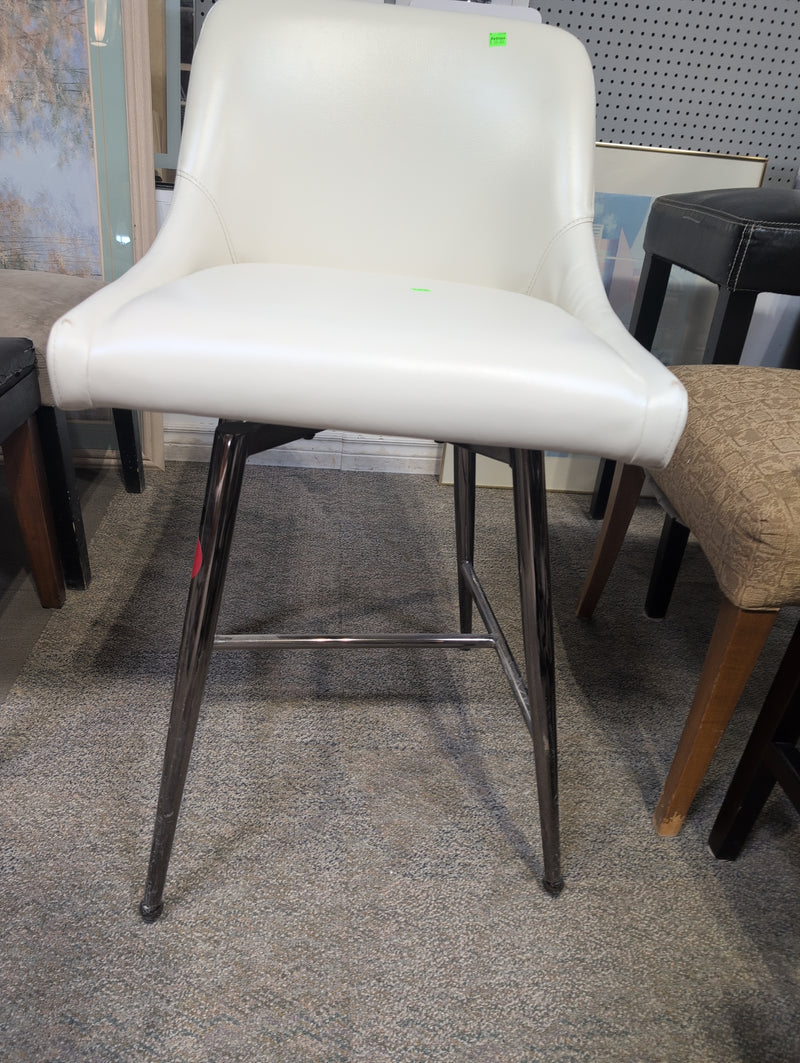 White Swivel Chair