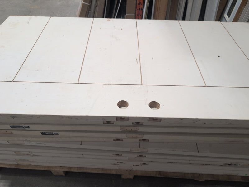 White Modern Interior Fire Rated Doors