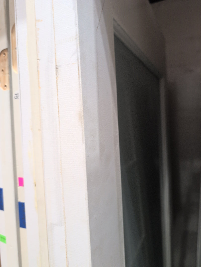 Door with Large Glass Panel