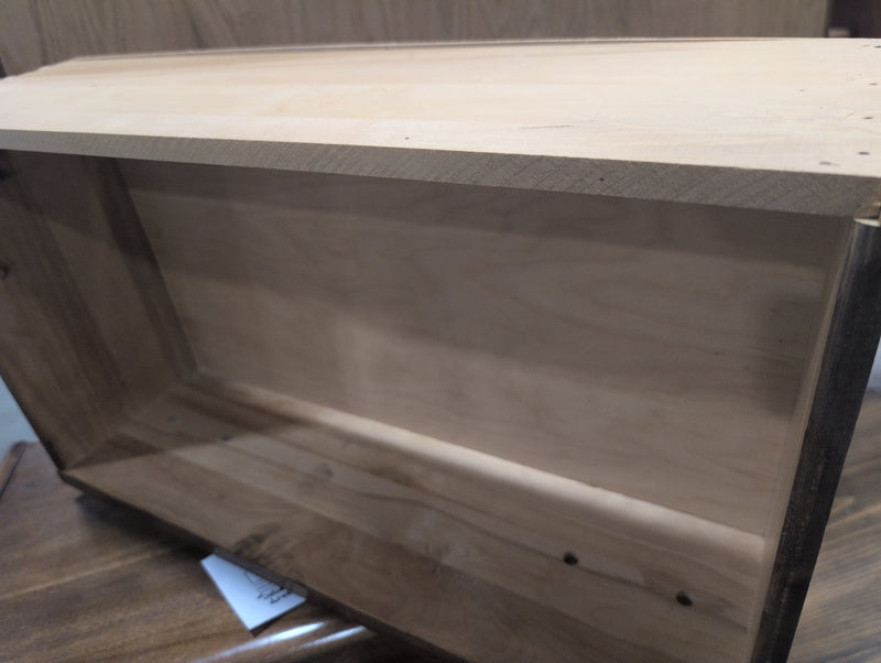 Waterfall Style Wood Dresser