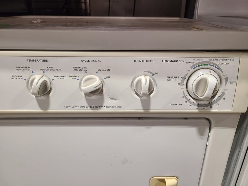 Kenmore White Heavy Duty Extra Large Capacity Gas Dryer
