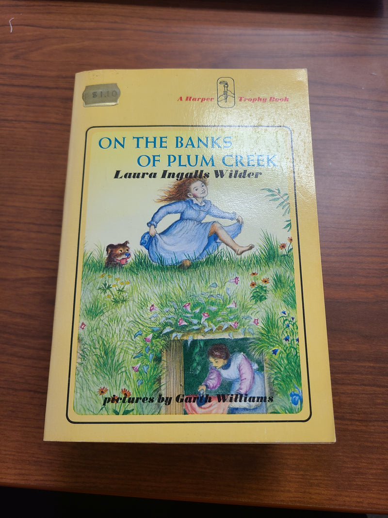 Vintage "Little House" Paperback Book Set by Laura Ingalls Wilder (4 Books, Harper Trophy Editions)