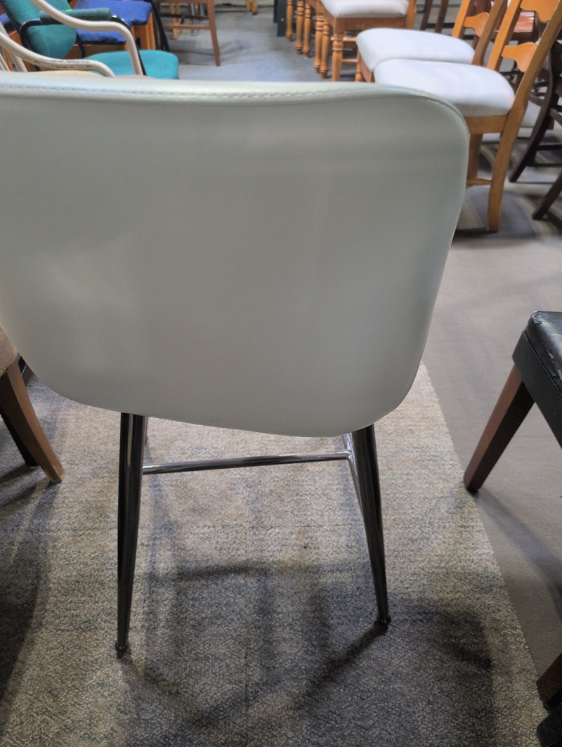 White Swivel Chair
