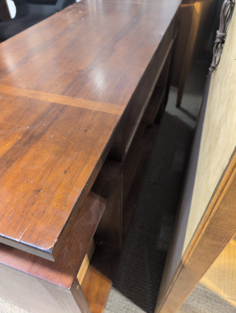 Dark Brown Wooden Sideboard