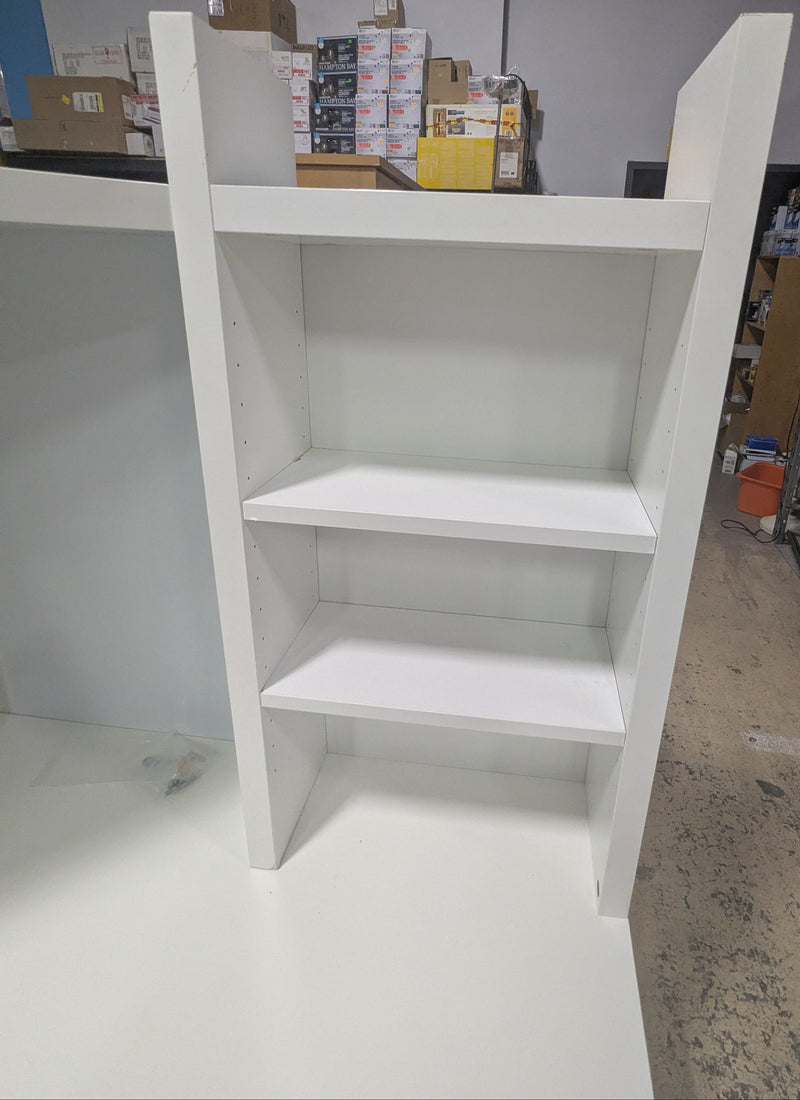 White Ikea Micke Desk