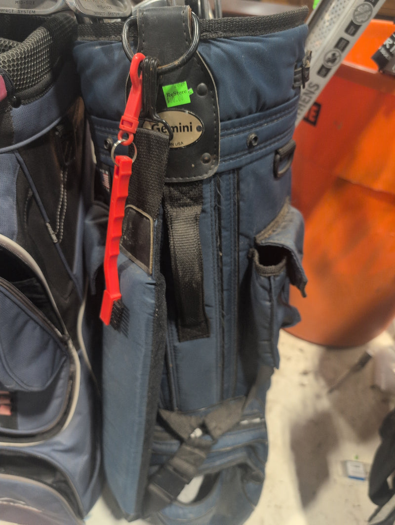 Gemini Dark Blue Golf Bag