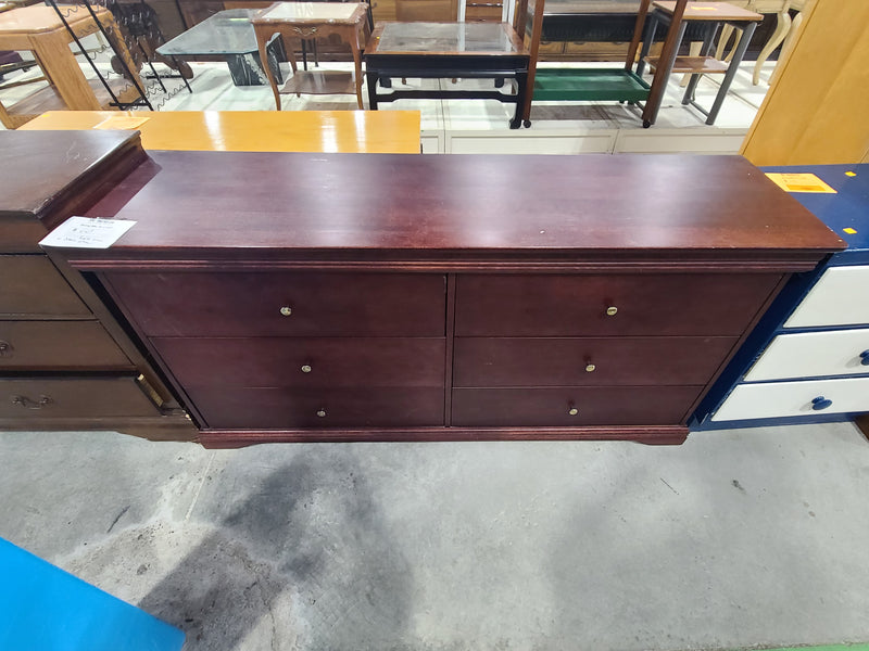 Traditional Huppé Cherrywood 6-Drawer Double Dresser