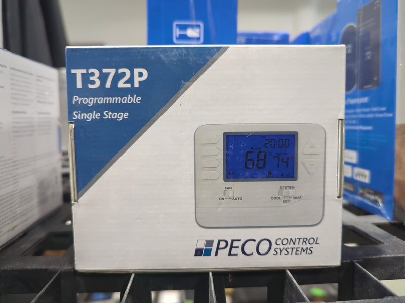 PECO T372P Programmable Single Stage Thermostat