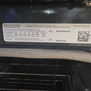 Whirlpool Stainless Steel Gas Stove