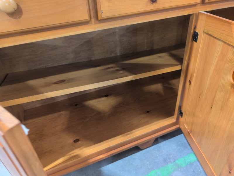 Knotty Pine Sideboard