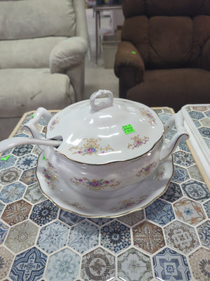 Antique Soup Serving Tureen