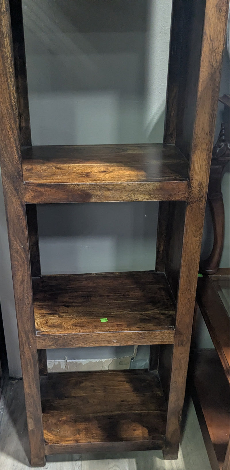 Oak 5-Shelf Freestanding Bookcase