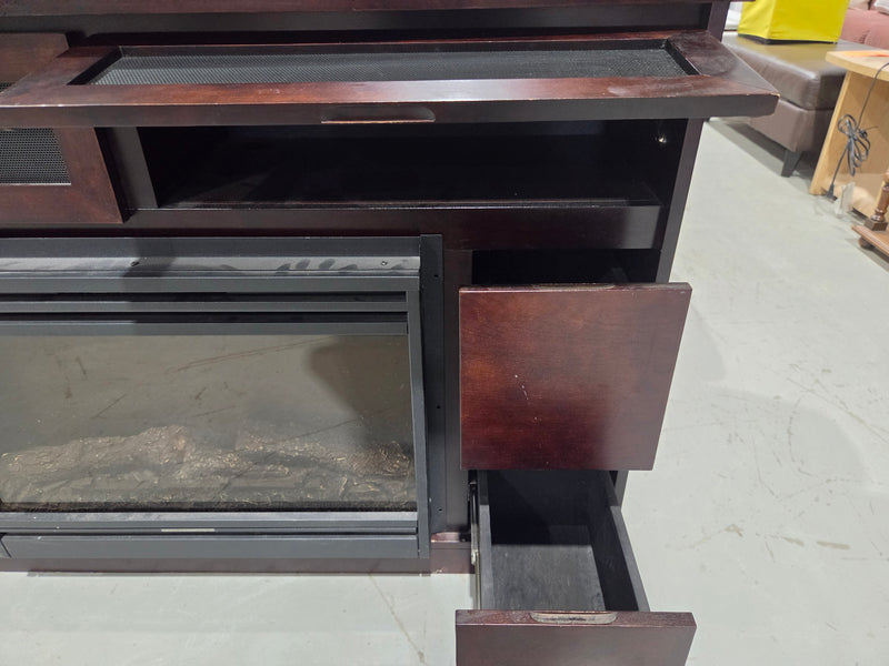 Electric Fireplace TV Console
