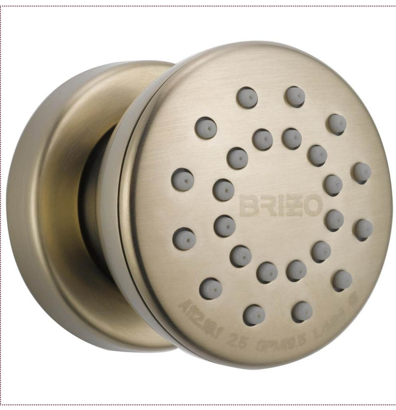 Brizo Premium Luxury Body Spray Jet in Brushed Nickel