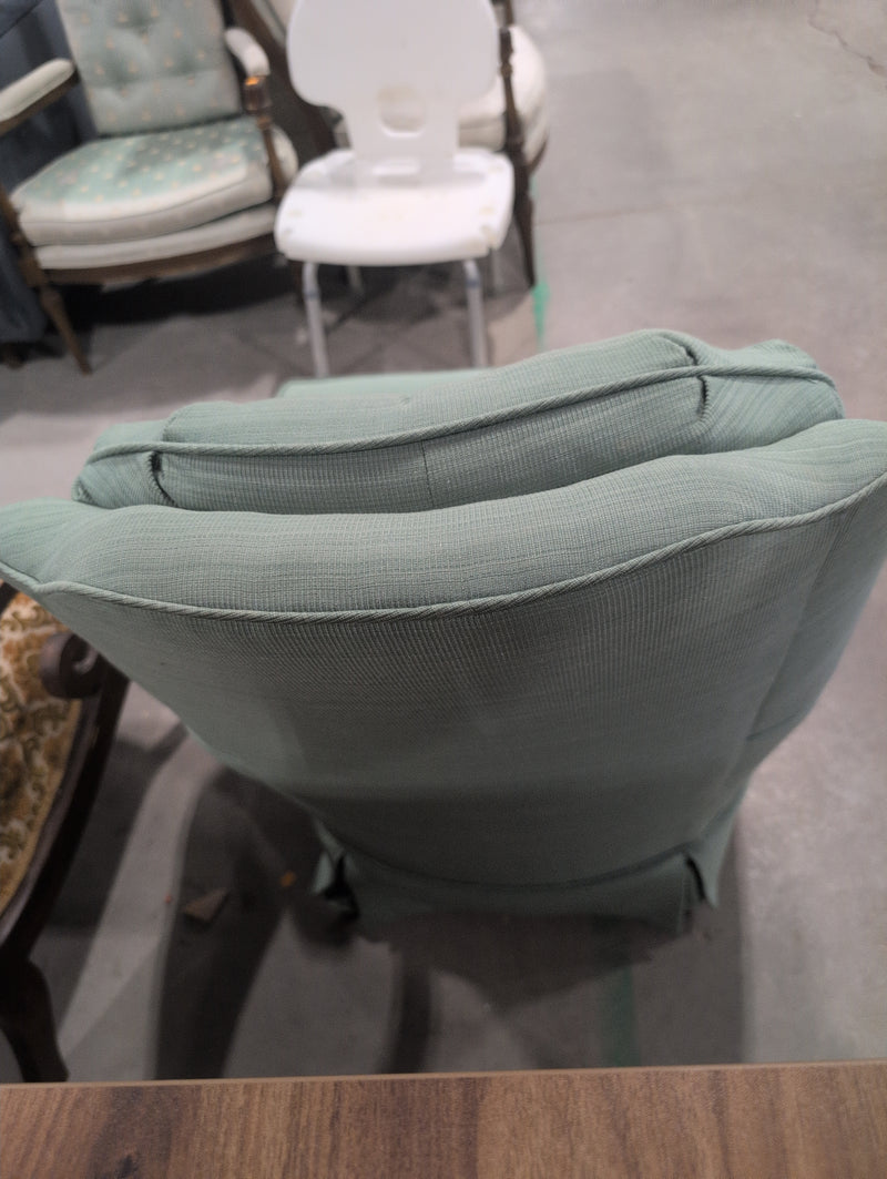 Mint Green Armchair