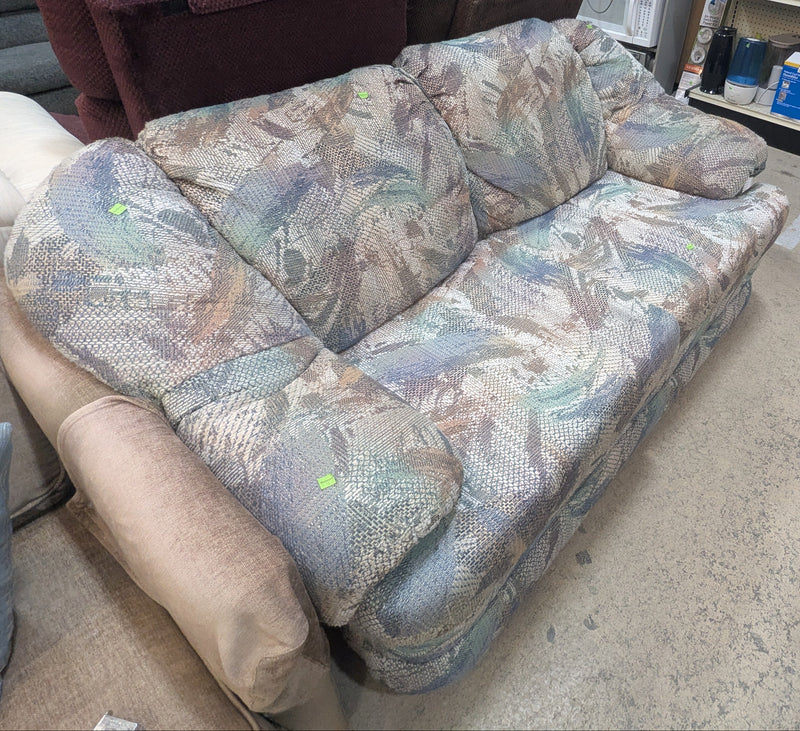 Vintage Patterned Loveseat