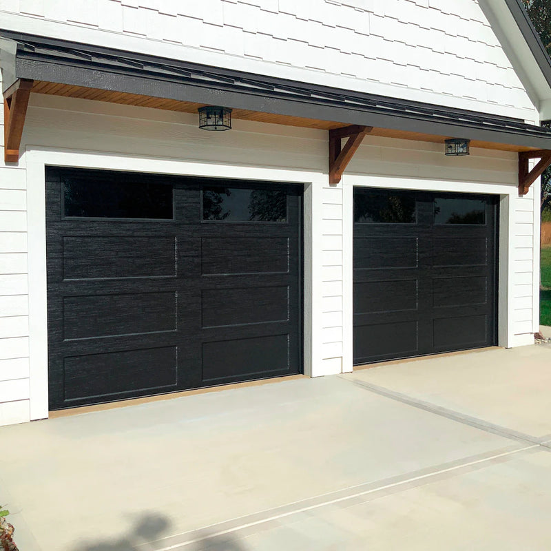 Brand New Clopay Bridgeport Steel Insulated Black Garage Door