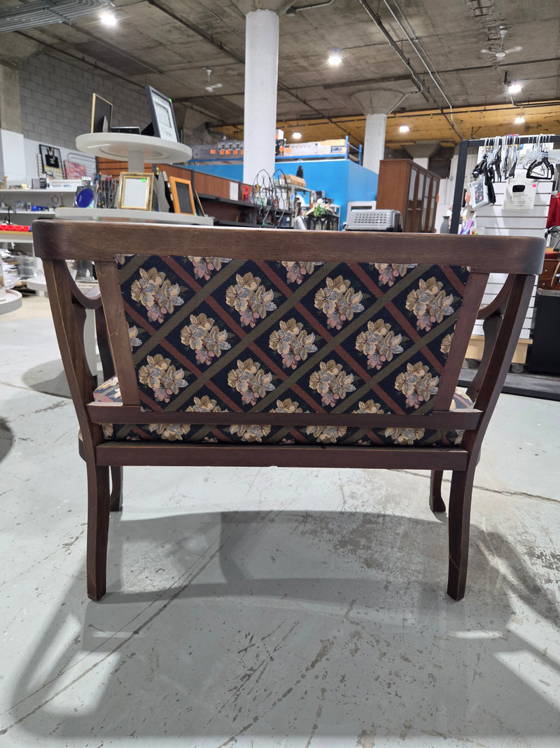 Antique Upholstered Bench