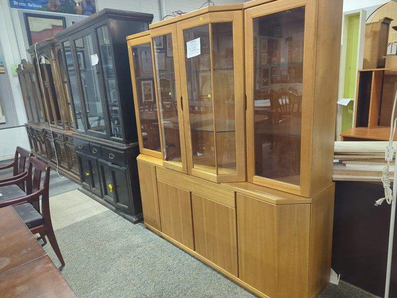 Vintage Teak Buffet & Hutch