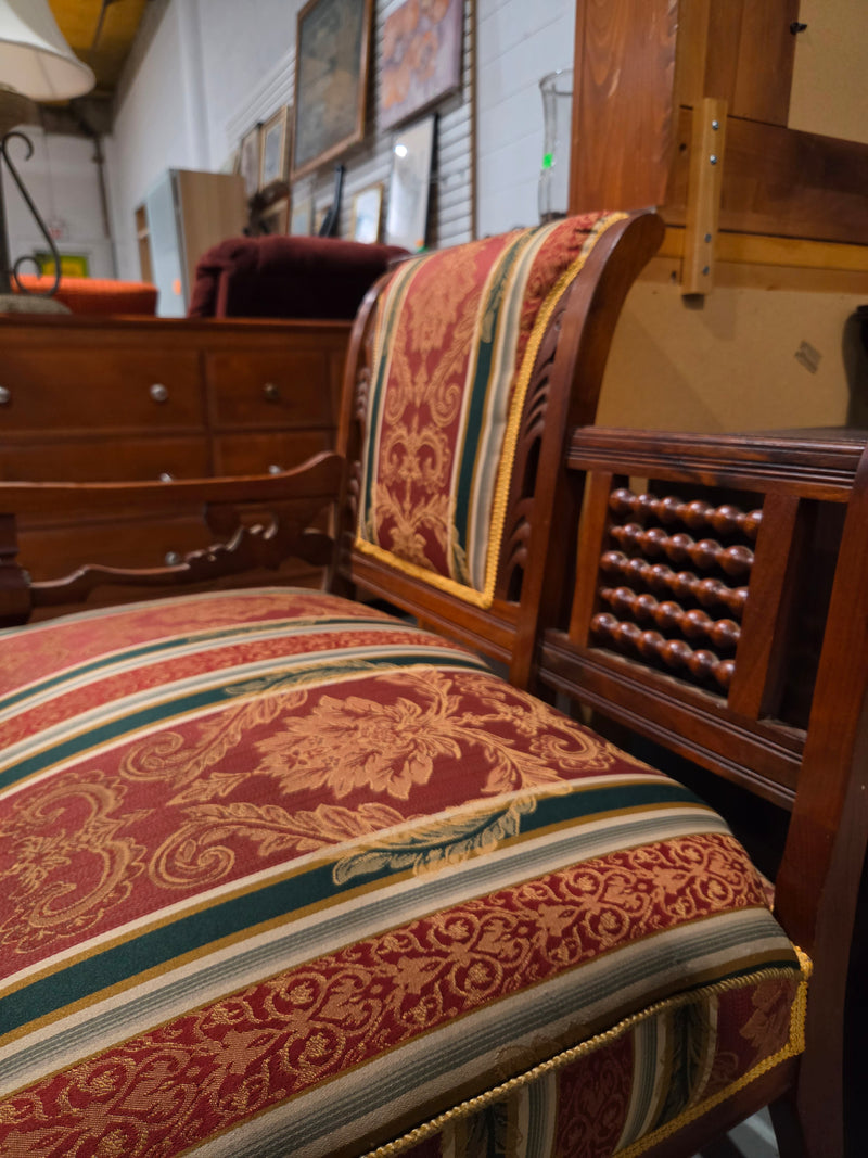 Antique Victorian-Style Accent Chair