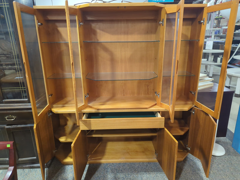 Vintage Teak Buffet & Hutch