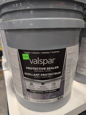 Valspar Protective Sealer, Interior and Exterior, Natural Look
