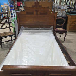 Antique 51" × 77" Bedframe