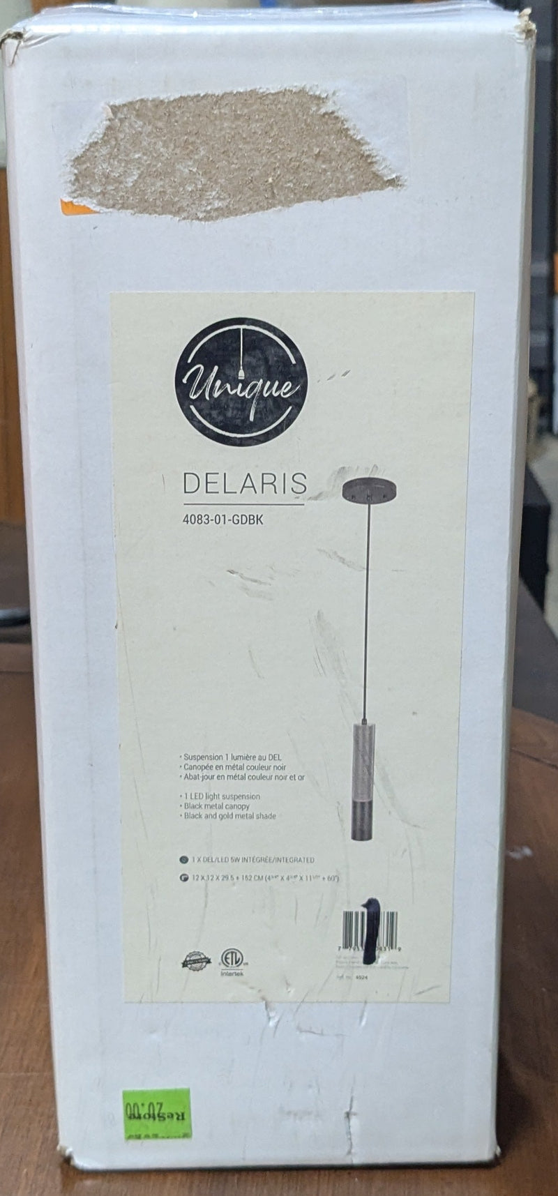 Unique Delaris Pendant Light