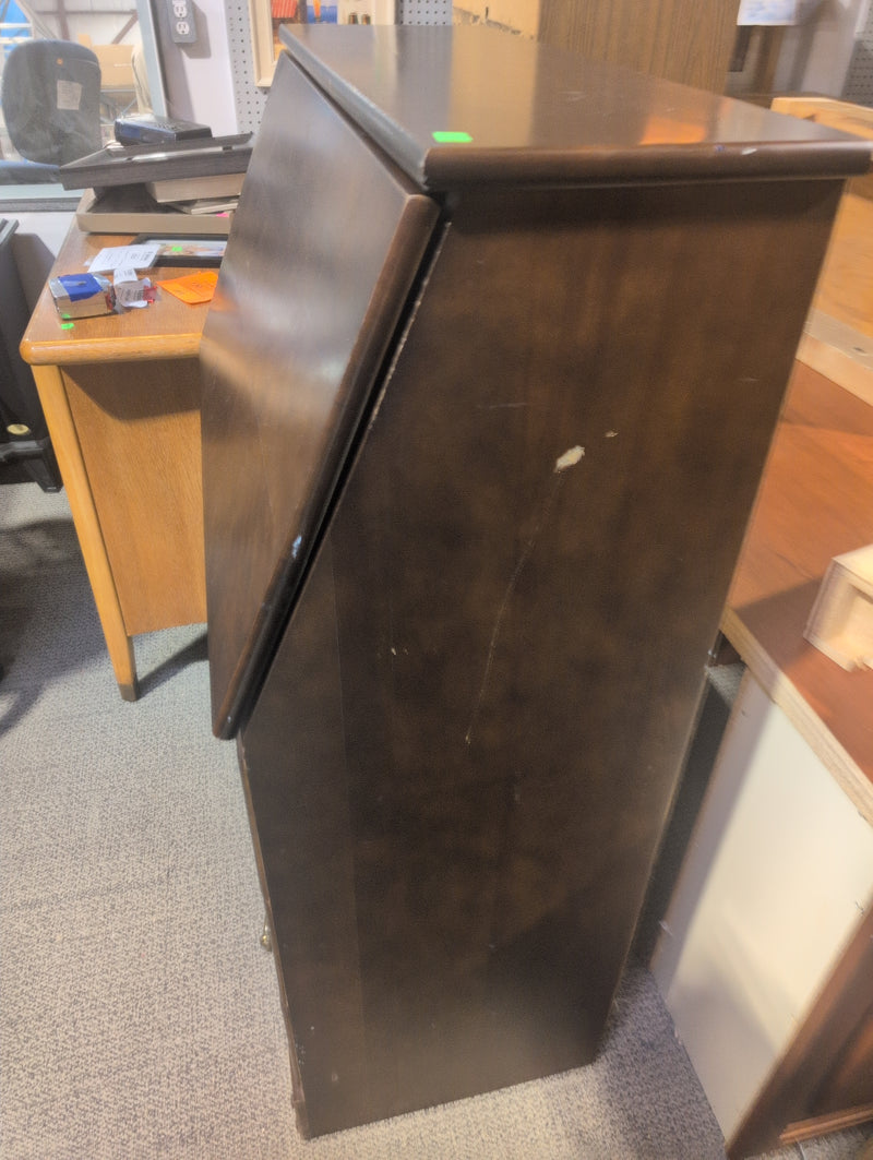 Dark Brown Secretary's Desk