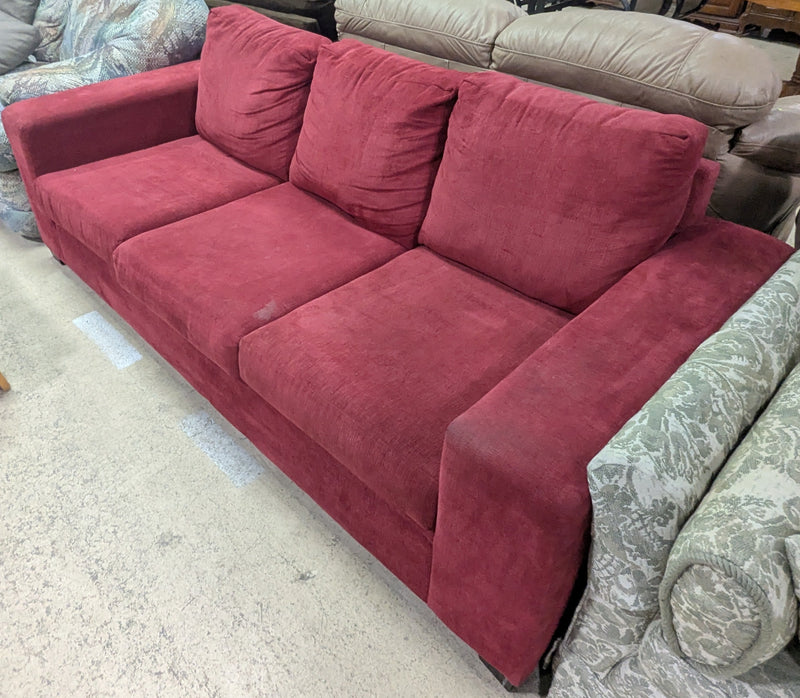 Red 3-Seater Couch