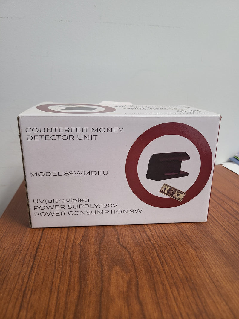 Sekura Counterfeit US Currency & ID Detector Unit - Dual UV & Watermark Light