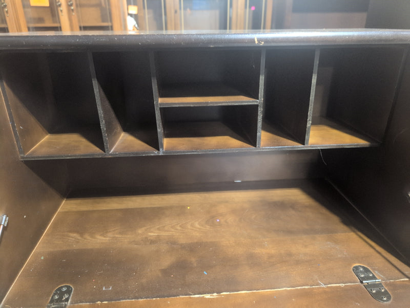 Dark Brown Secretary's Desk