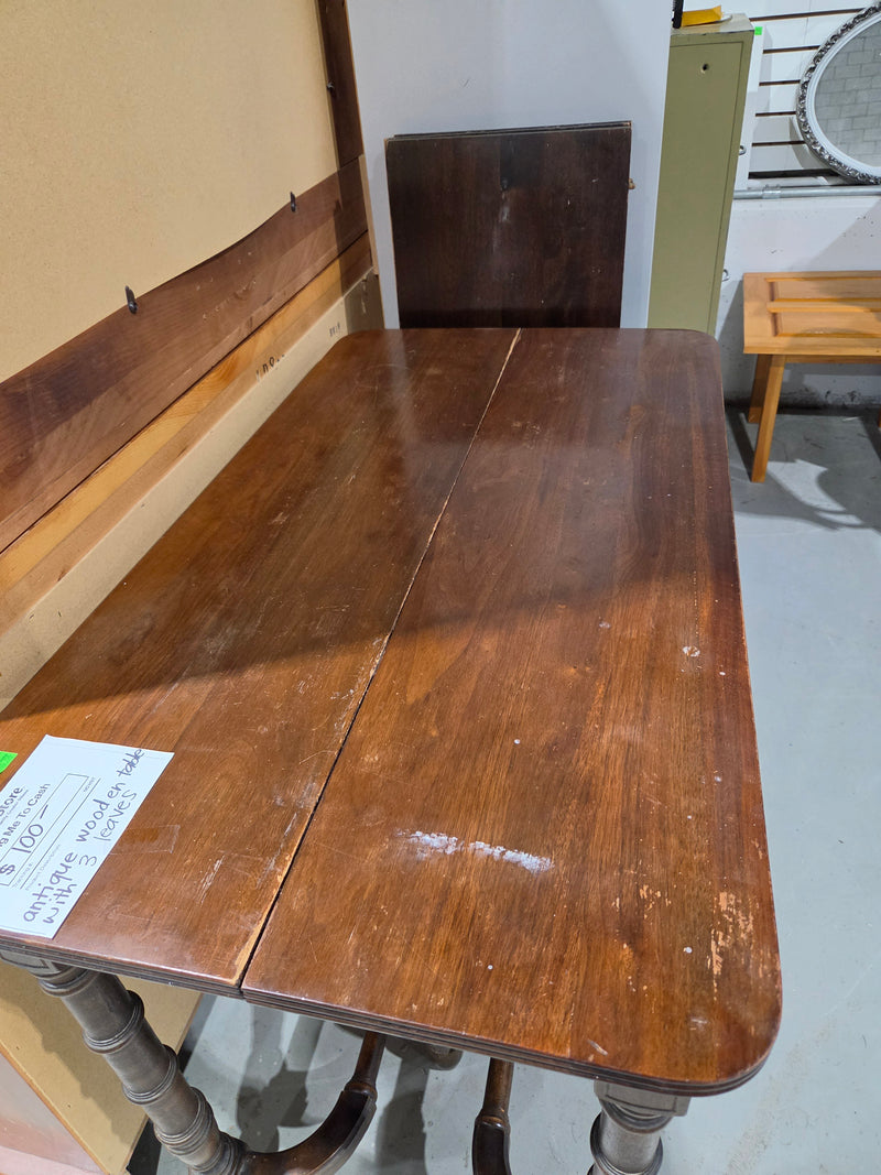 Antique Gateleg Extension Dining Table