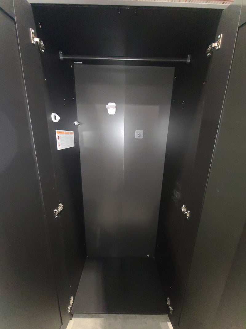 Excellent Condition IKEA Brimnes Black 3-Door Wardrobe